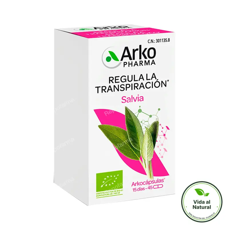 Salvia BIO 45 arkocápsulas, Arkopharma