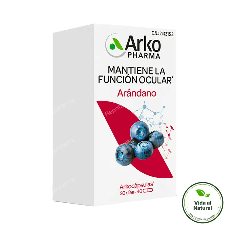 Arándanos BIO 40 arkocápsulas, Arkopharma