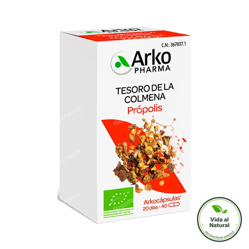 Própolis BIO 40 arkocápsulas, Arkopharma