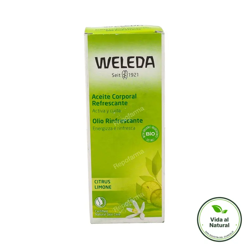Aceite corporal citrus 100 ml, Weleda