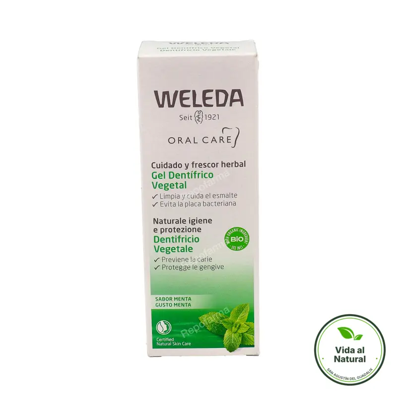 Gel dental vegetal 75 ml, Weleda