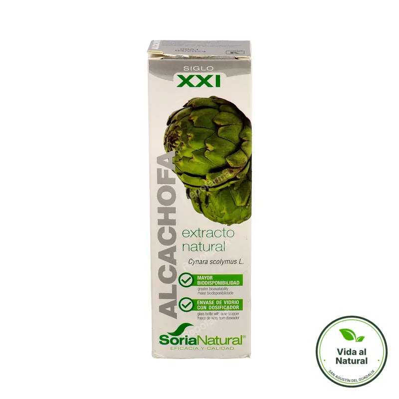 Extracto alcachofera 50 ml, Soria Natural