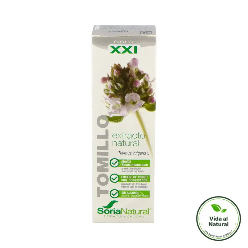 Extracto tomillo 50 ml, Soria Natural