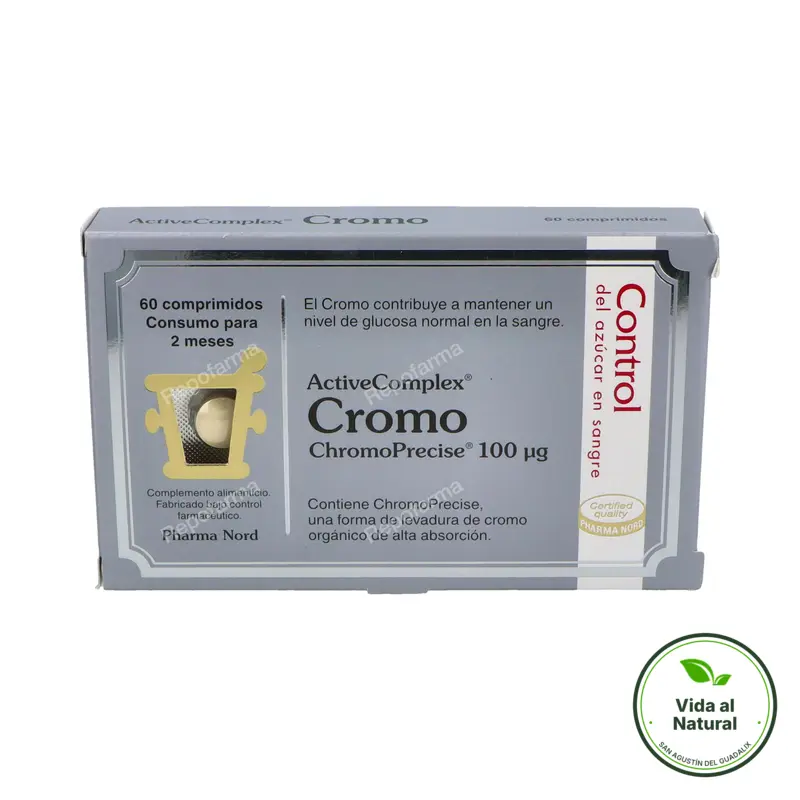 Activecomplex cromo 100 mcg 60 comprimidos, Pharma Nord