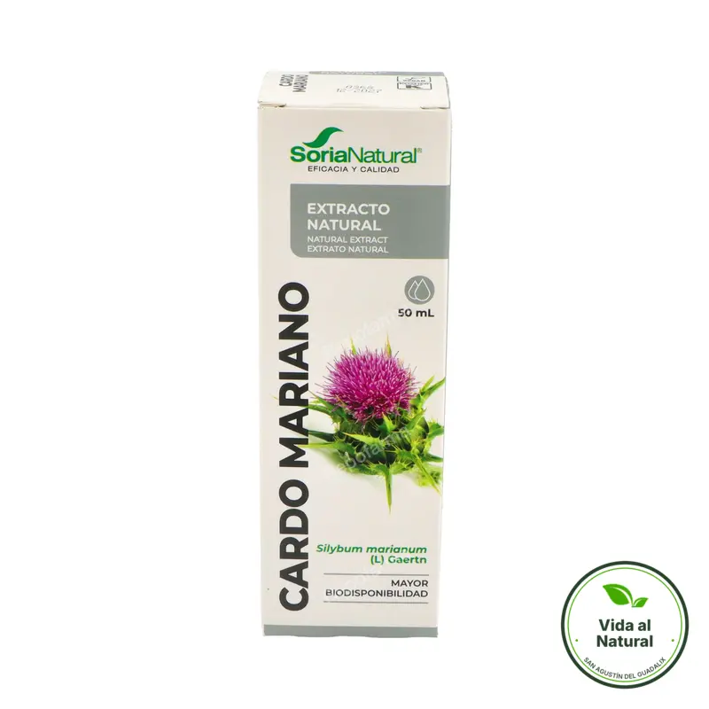 Extracto cardo mariano 50 ml, Soria Natural