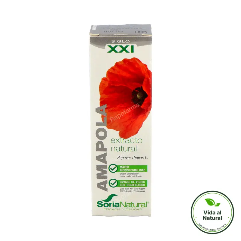Extracto amapola 50 ml, Soria Natural