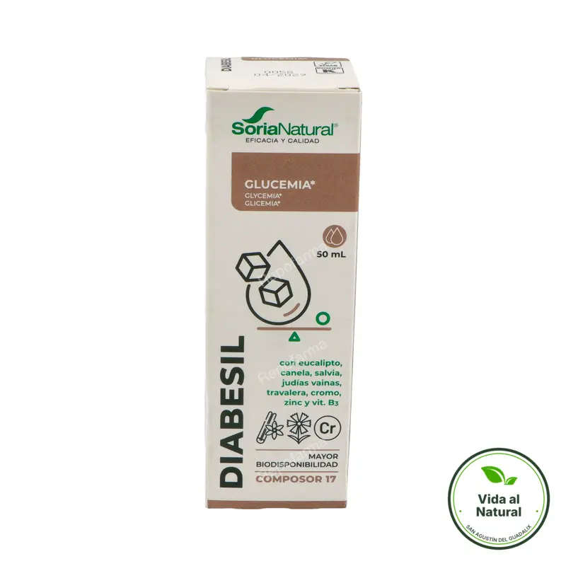 Composor 17 diabesil complex xxi 50 ml, Soria Natural