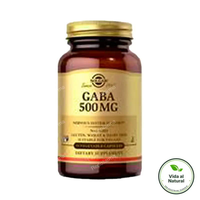 Gaba 500 mg 50 cápsulas, Solgar