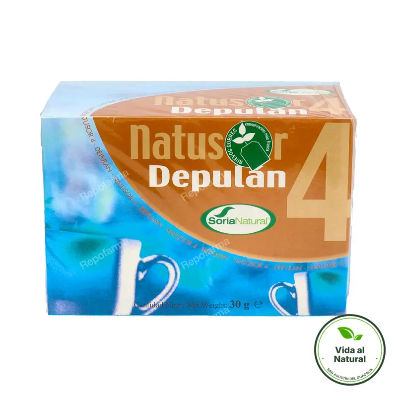 Natusor 4 infusión depulan, Soria Natural