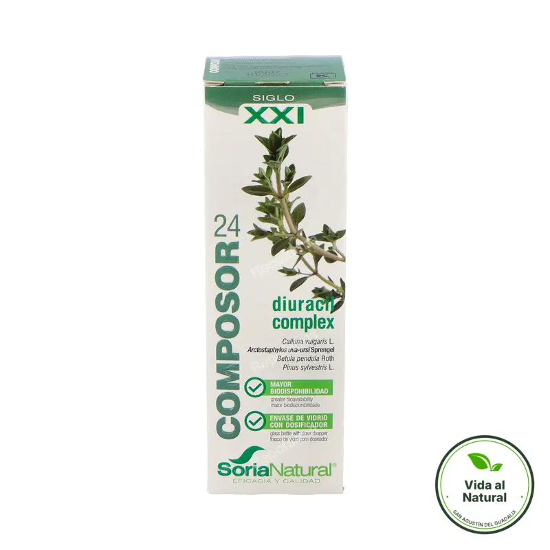 Composor 24 diuracil (uva ursi) 50 ml, Soria Natural