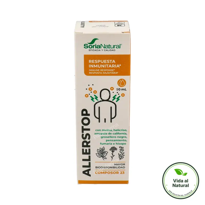 Composor 23 allerstop (hissopus) soria n 50 ml, Soria Natural