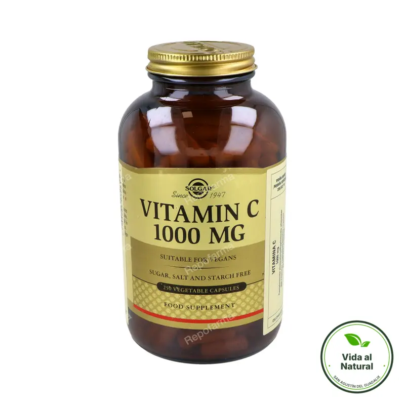 Vitamina c 1000 mg 250cp, Solgar