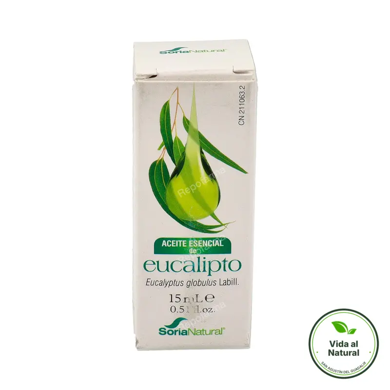 Aceite esencial de eucalipto 15 ml, Soria Natural