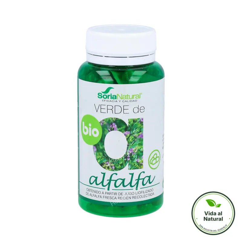 Verde alfalfa 80 cápsulas, Soria Natural