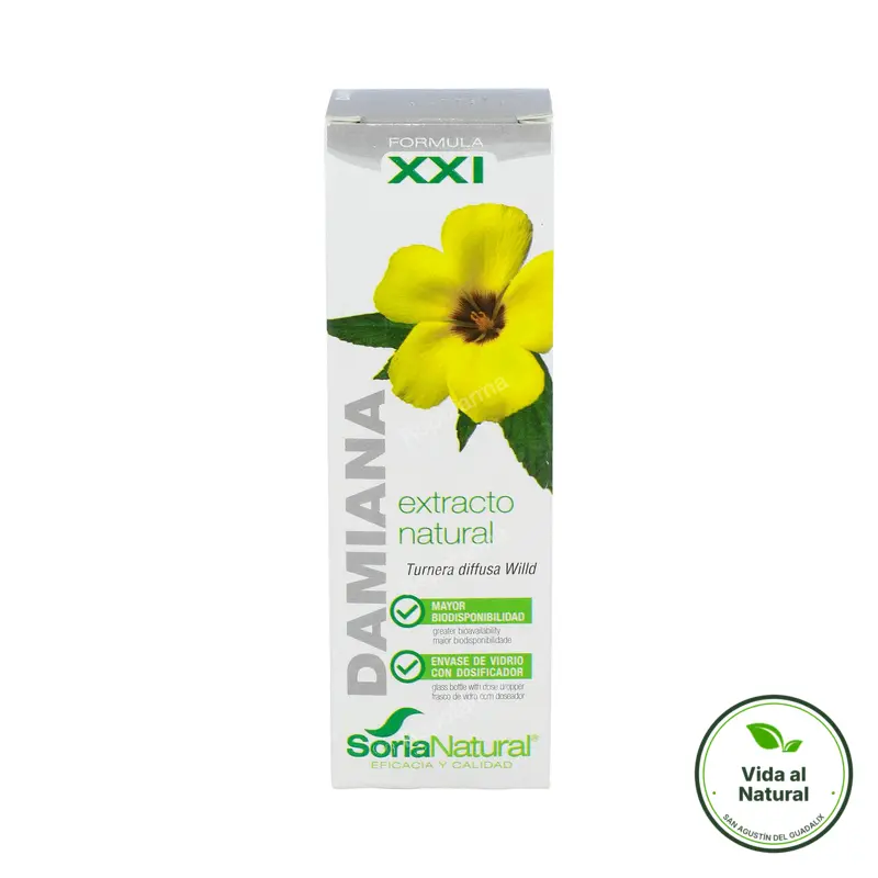 Extracto damiana 50 ml, Soria Natural