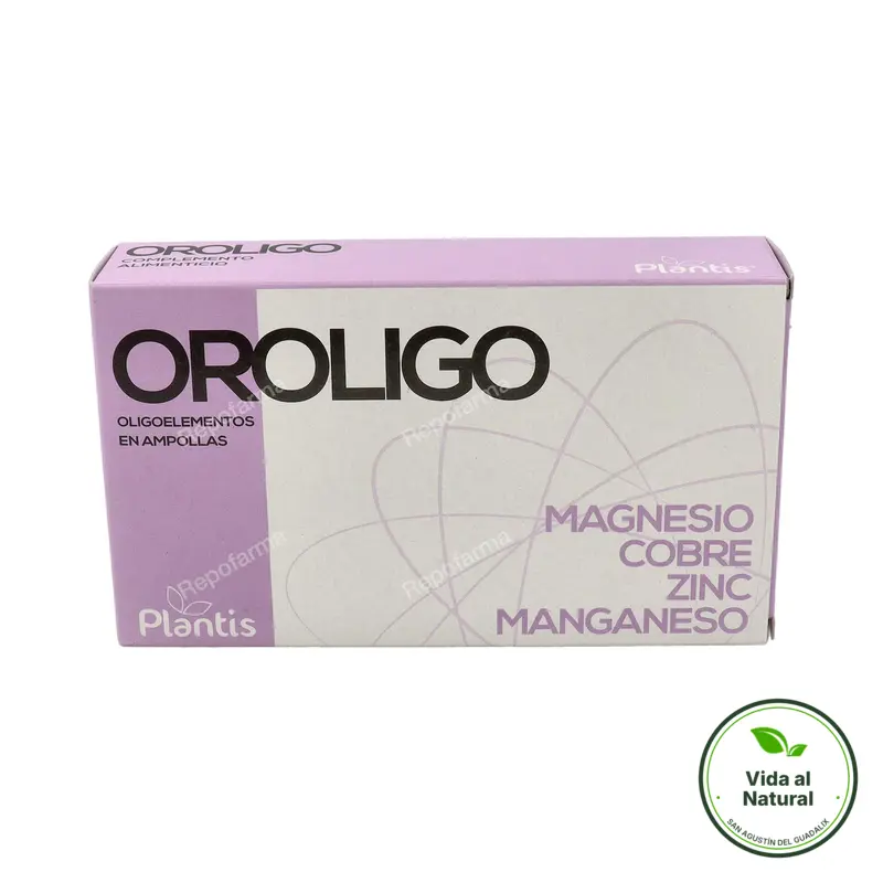 Oroligo cu-mg-mn-zn 20 ampollas, Plantis