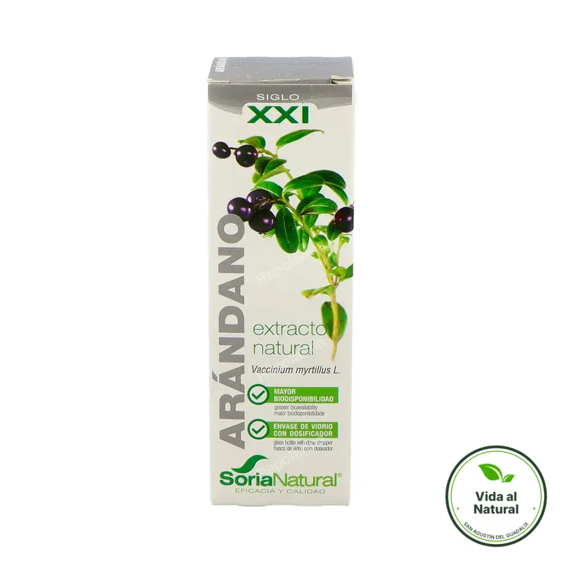 Extracto arándanos 50 ml, Soria Natural