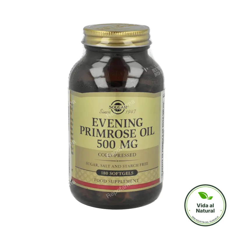 Aceite primula rosa 500 mg 180 perlas, Solgar