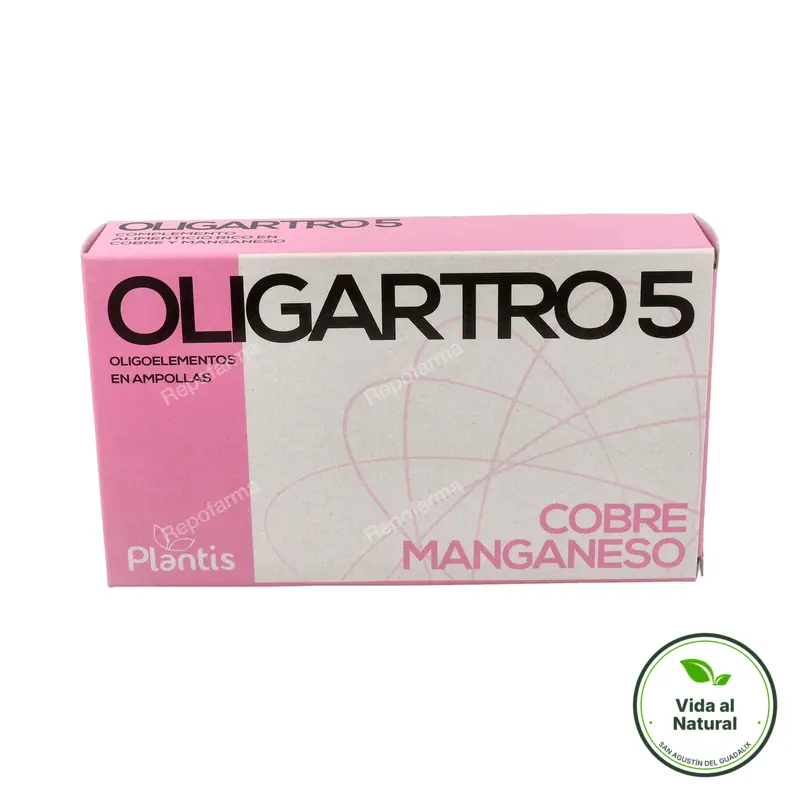Oligartro 5 mn-cu 20 ampollas, Plantis