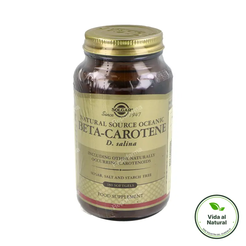 Betacaroteno oceanico 7 mg 180 cápsulas, Solgar