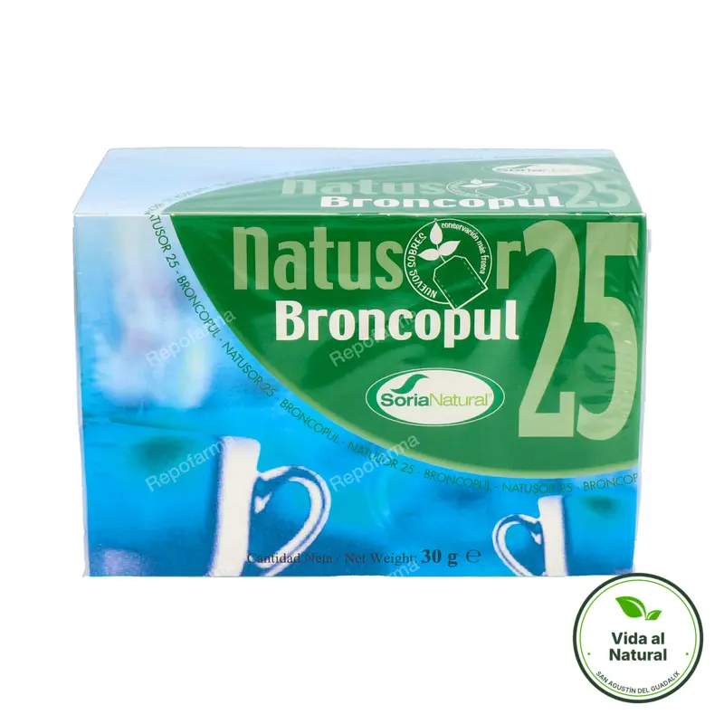 Natusor 25 infusión broncopul, Soria Natural
