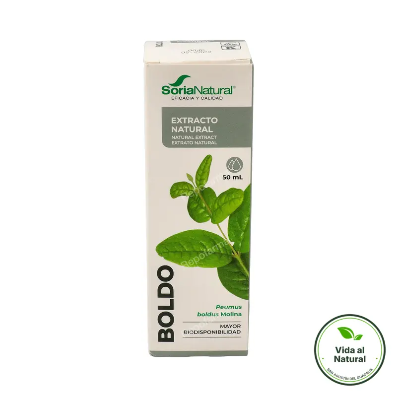 Extracto boldo 50 ml, Soria Natural