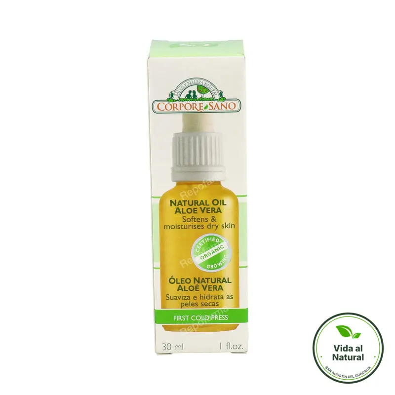 Aceite corp. aloe vera 30 ml, Corpore Sano