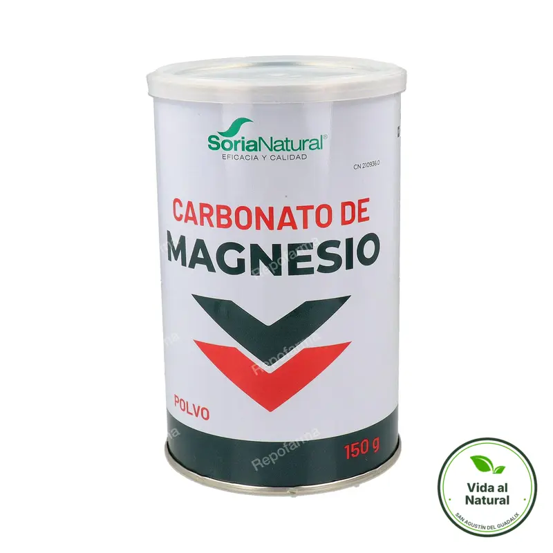 Carbonato magnesio 150 g, Soria Natural