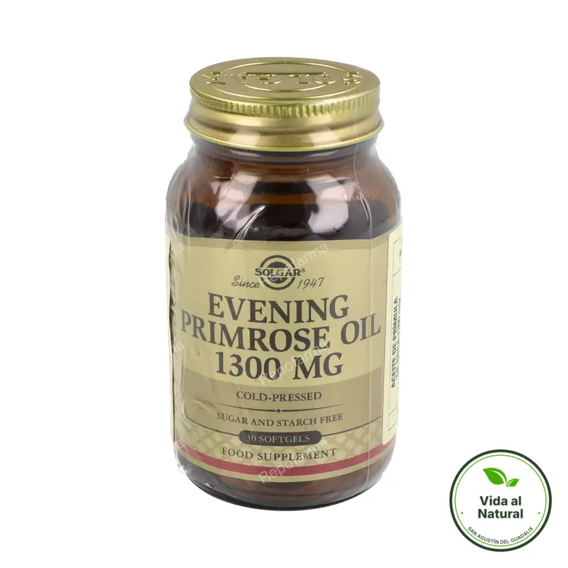 Aceite primula rosa 1300 mg 30 perlas, Solgar