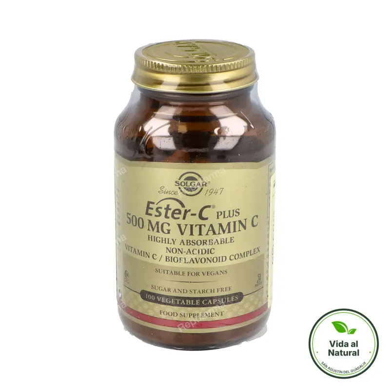 Ester c 500 mg 100 cápsulas, Solgar
