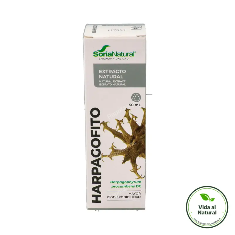 Extracto harpagofito xxi sin alcohol 50 ml, Soria Natural
