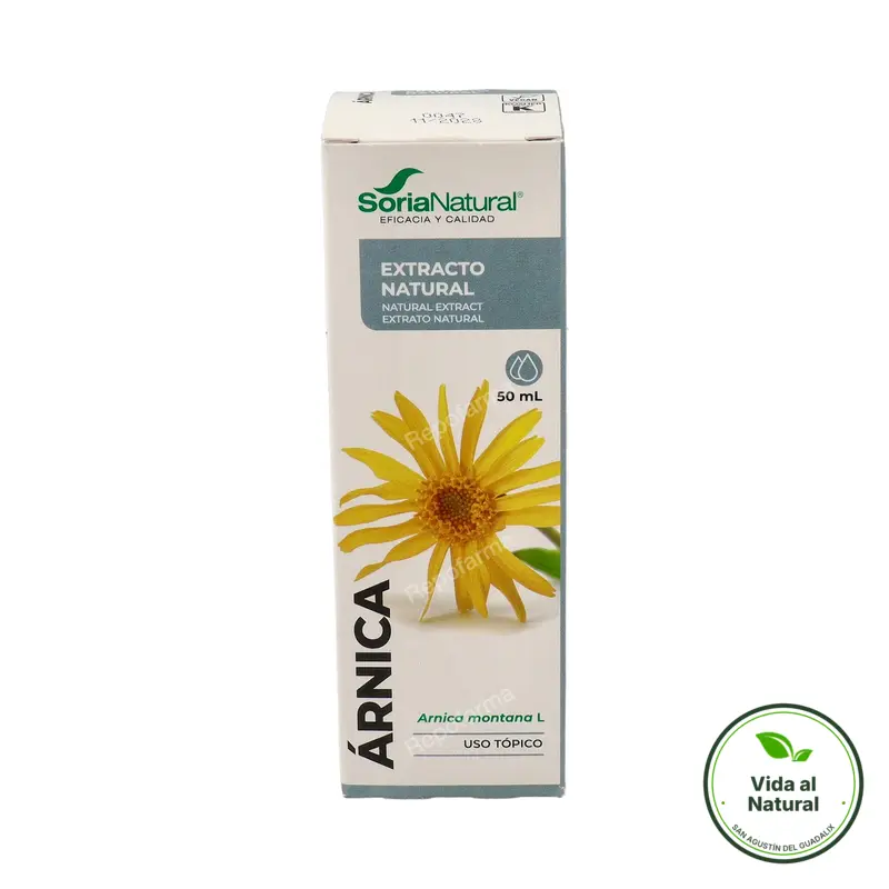 Extracto arnica 50 ml, Soria Natural