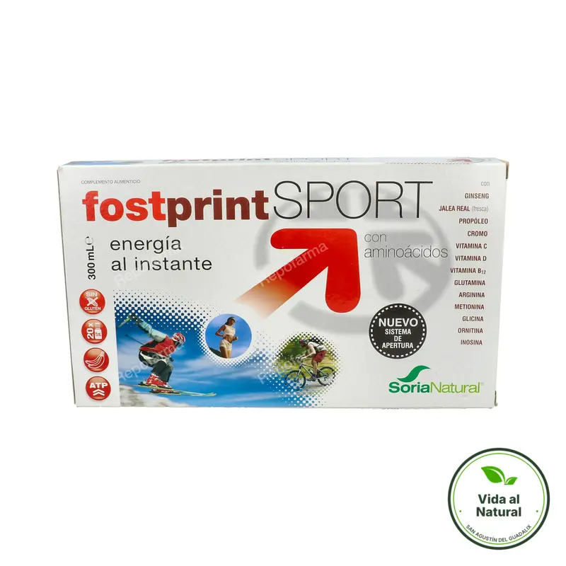 Fost print sport 20 viales, Soria Natural
