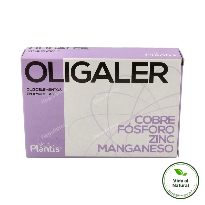 Oligaler mn-cu-s-p-co 20 ampollas, Plantis