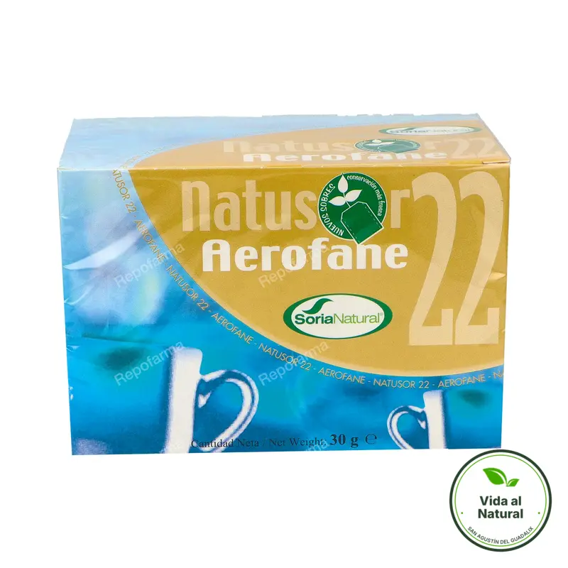 Natusor 22 infusión aerofane, Soria Natural