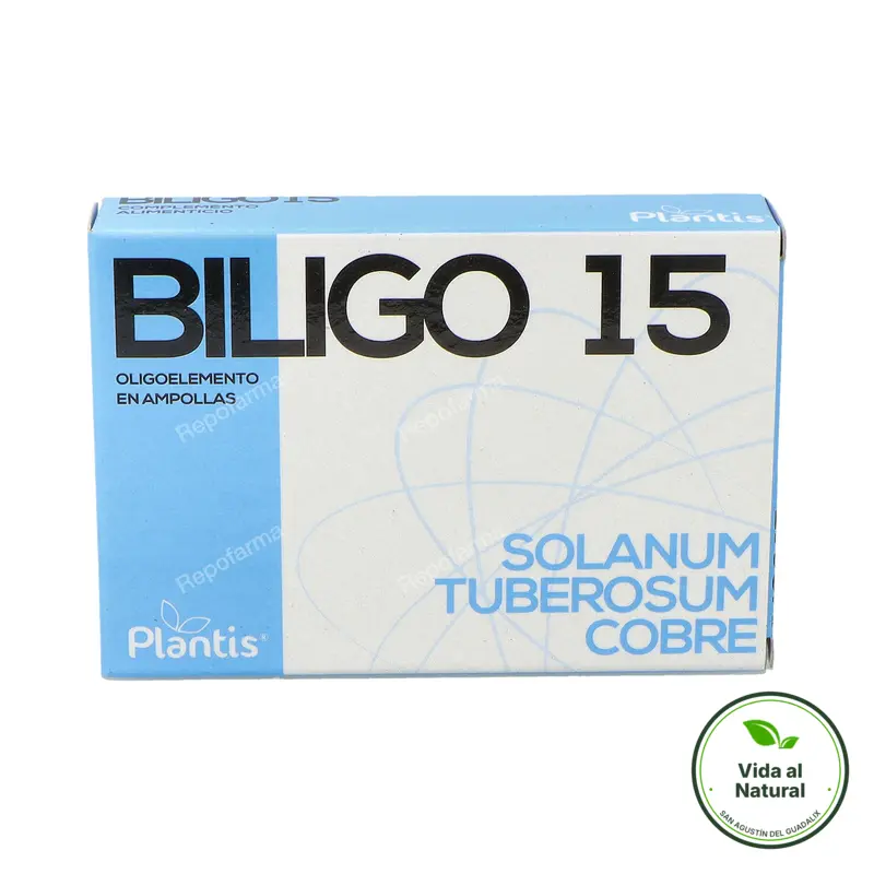 Biligo 15 20 ampollas, Plantis
