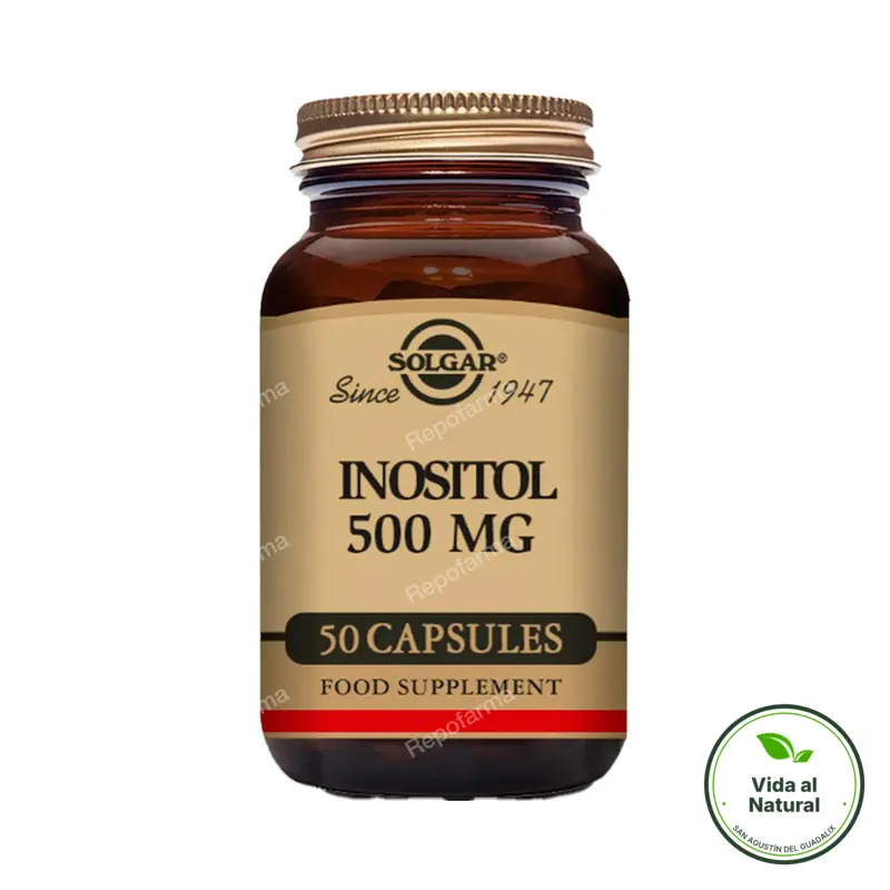 Inositol 500 mg 50 cápsulas, Solgar