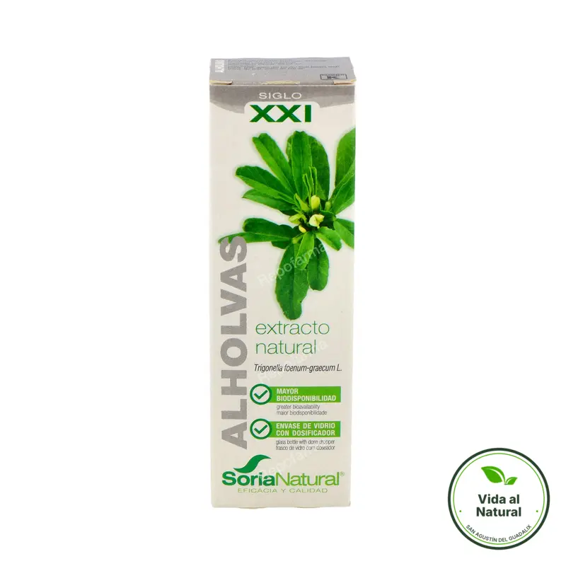 Extracto alholvas 50 ml, Soria Natural