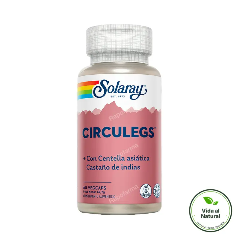 Circuleg 60 cápsulas, Solaray