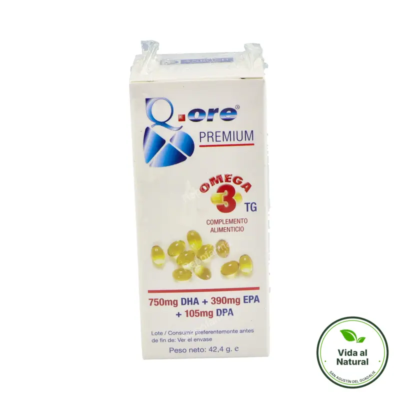 Qore omega-3 60 perlas, Anroch