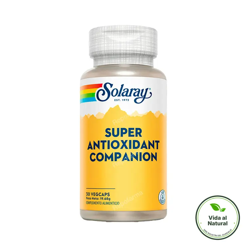 Superantioxidante companion 30 cápsulas, Solaray