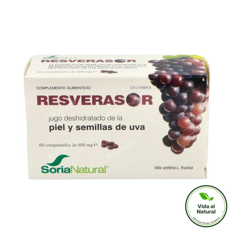 Resverasor 60 comprimidos, Soria Natural