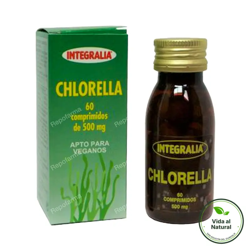 Chlorella 500 mg 60 comprimidos, Integralia