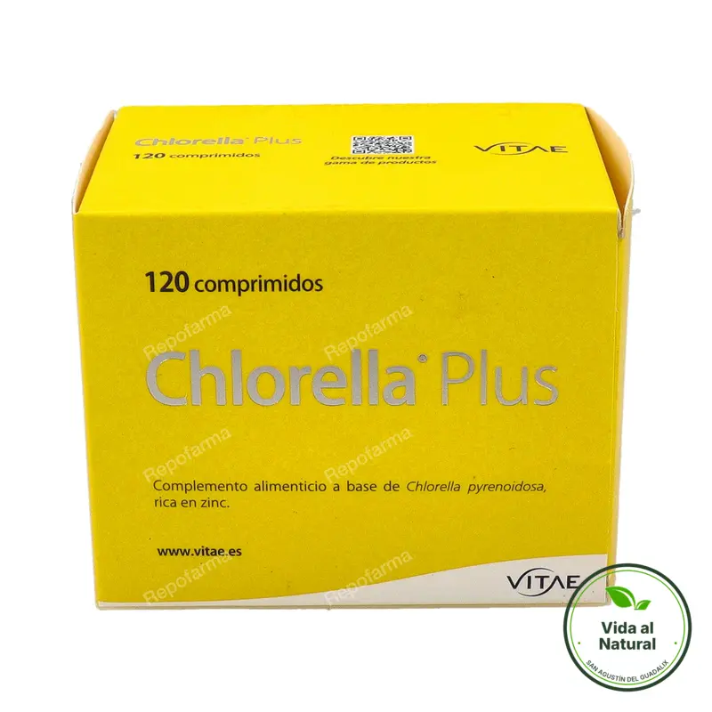 Chlorella plus 120 comprimidos, Vitae