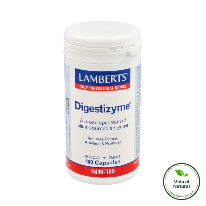 Digestizyme 100 cápsulas, Lamberts