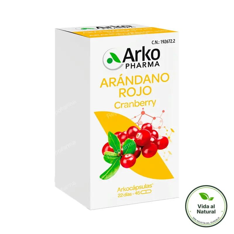 Arándano rojo BIO 45 arkocápsulas, Arkopharma