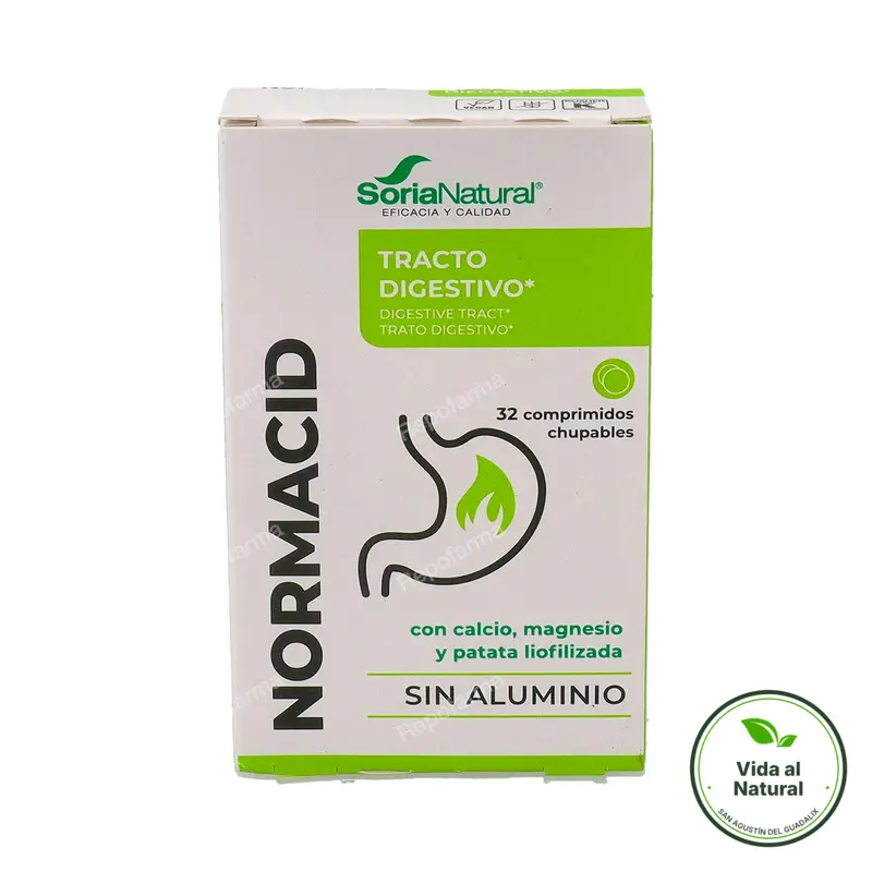 Normacid citrus 32 comprimidos, Soria Natural