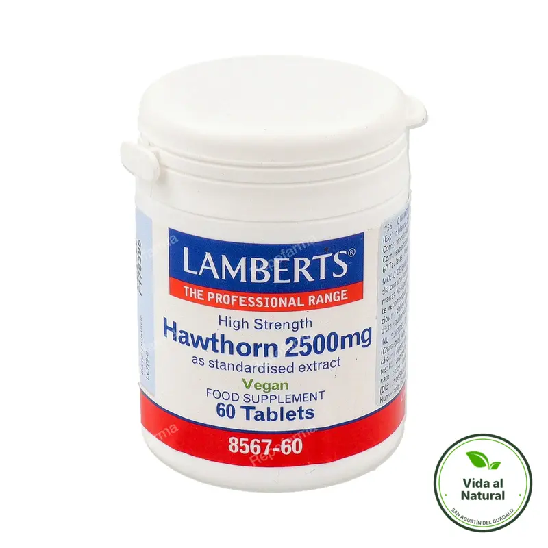 Espino blanco 2500 mg 60tabl, Lamberts