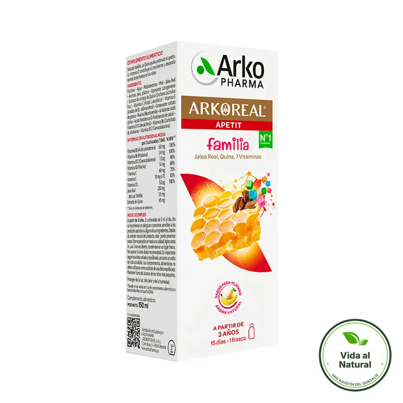 Arkoreal apetit niños 150 ml, Arkopharma