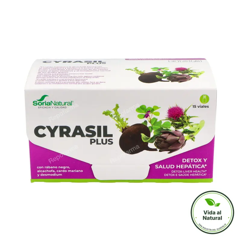 Cyrasil plus 15 viales, Soria Natural